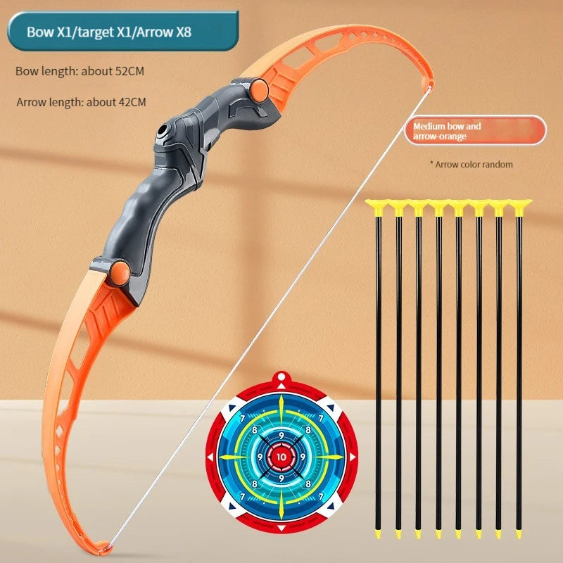 Bow and Arrow Toy Set for Children - Archery Practice Recurve Toy with Target