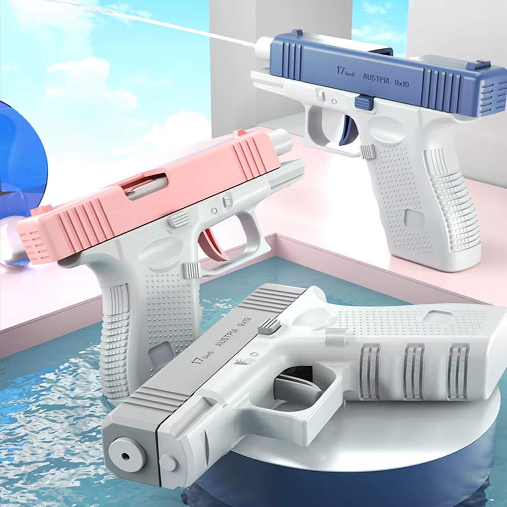 High Pressure Water Gun Toy w Slide Action - Ultimate Summer Fun!