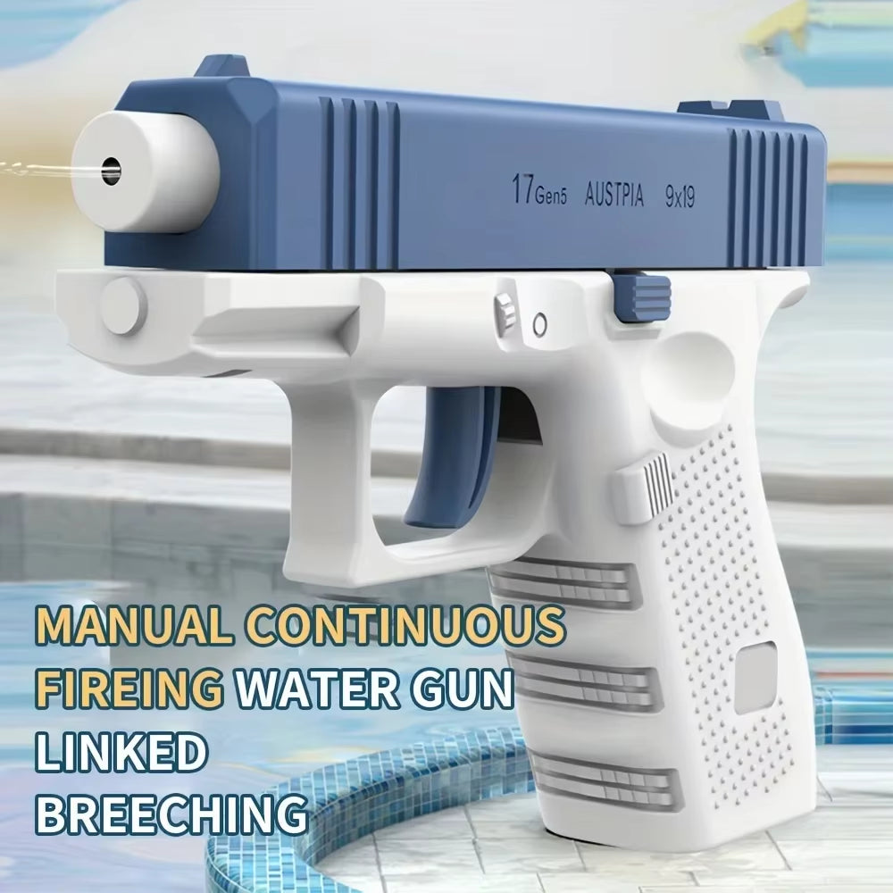 High Pressure Water Gun Toy w Slide Action - Ultimate Summer Fun!